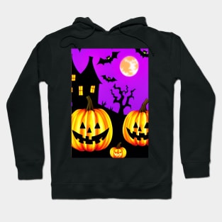 CARTOON SPOOKY HALLOWEEN Hoodie